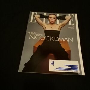 Elle Magazine The Secret Superpower of Nicole Kidman The Impact Issue April 2024